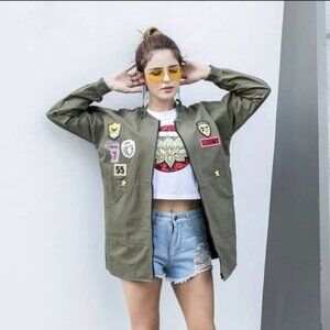 It Girls Army Green Jacket